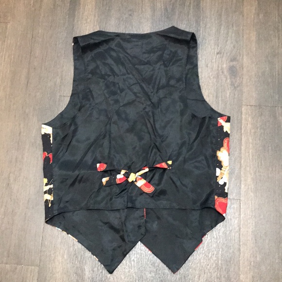 Vintage Vest Women's Angel Heart Valentine Holiday Size small. - Picture 2 of 5